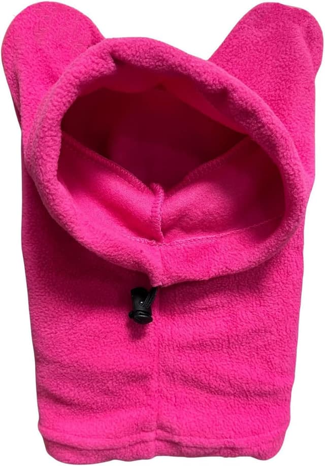 Detalle de BT Bear Dog Winter Hat (Pink, L) with Calming Ears Cover
