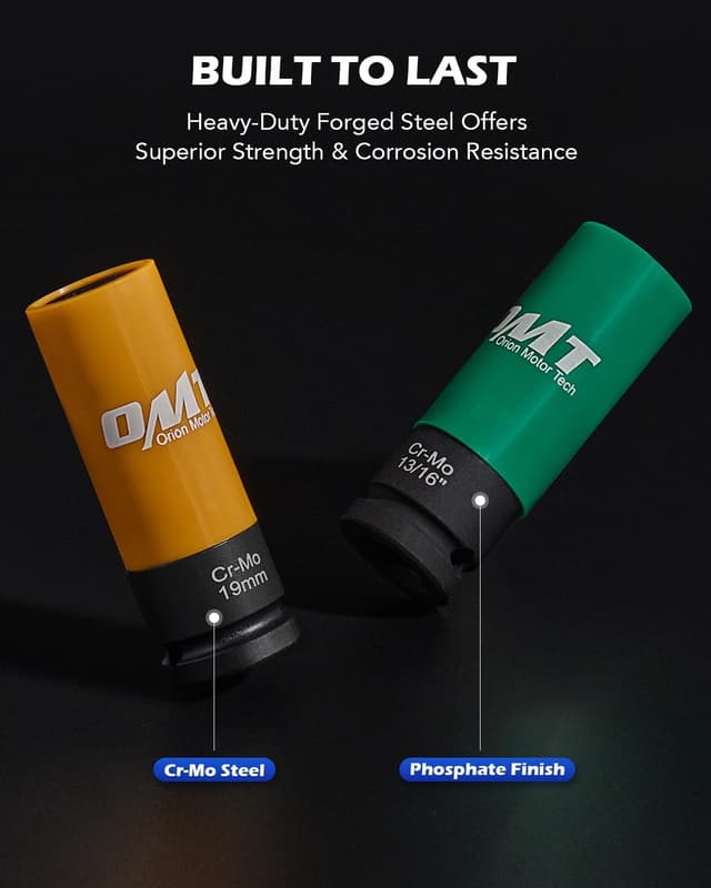 Thumbnail 5 de Orion Motor Tech 5pc Lug Nut Socket Set 17mm