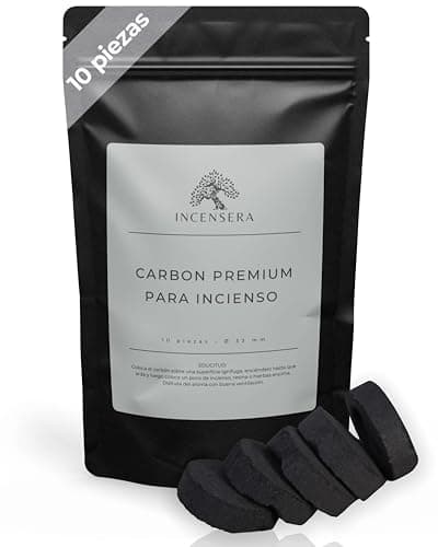 Imagen de Incensera Carbón Incienso 33 mm 10 discos en OfertitasTOP