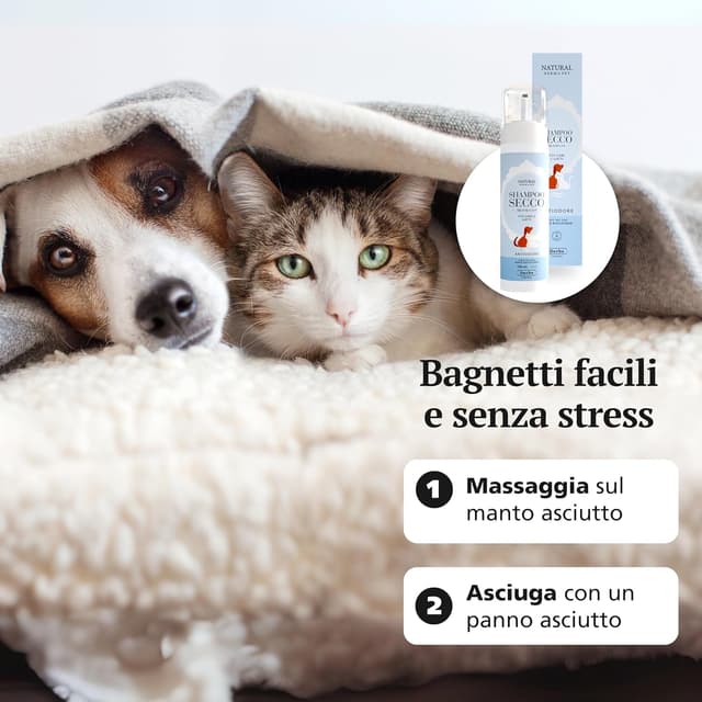 Detalle 2 de Natural Derma Pet Shampoo secco 150 ml