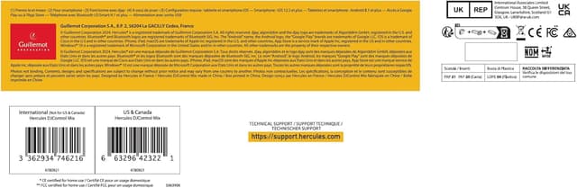 Thumbnail 6 de Hercules DJControl Mix Controladora Bluetooth 2 pistas