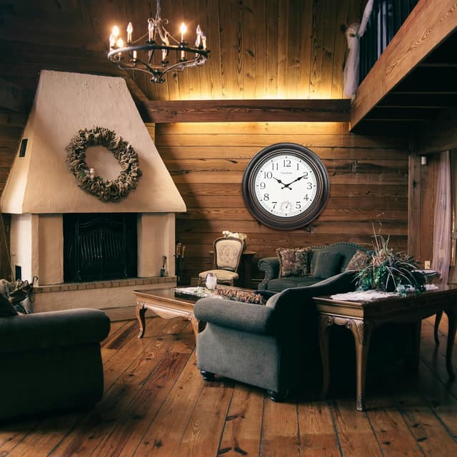 Thumbnail 4 de Crosstime Large Retro Wall Clock 45cm