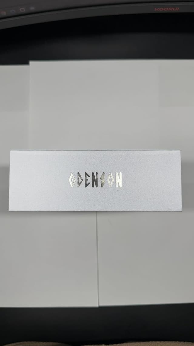 Detalle 2 de Odenson Beard Forger cepillo y alisador térmico para barba