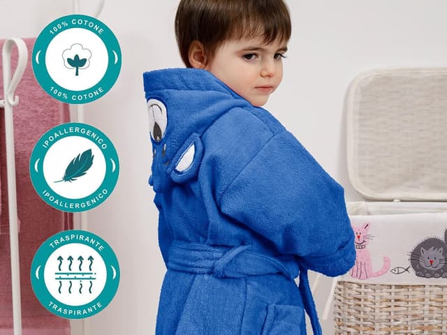 Thumbnail 4 de Baroni Home Accappatoio Orsetto Bambini