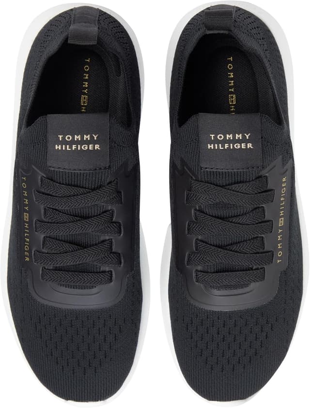 Detalle de Tommy Hilfiger TH Knit Extralight Runner Fw0fw09112, Basso Top Donna