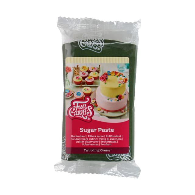 Imagen de FunCakes Rollfondant Twinkling Green 250 g đ en OfertitasTOP