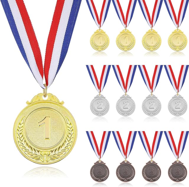 Detalle de Xapypy Olympic Medals 12 Pack 2in