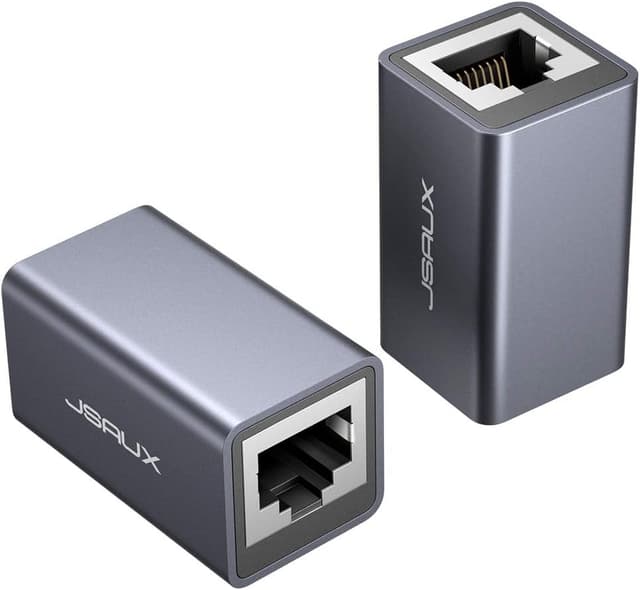 Detalle de JSAUX Coupleur RJ45 10Gbps 🔌