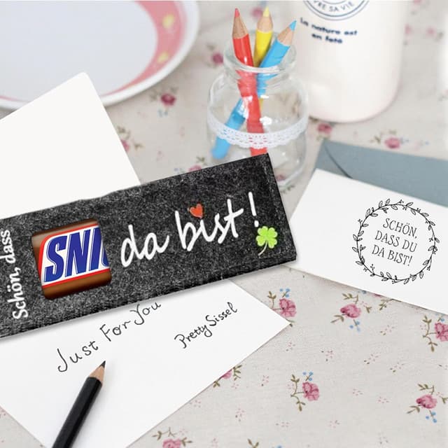 Thumbnail 3 de Filzhülle 15 Stück für Schokolade