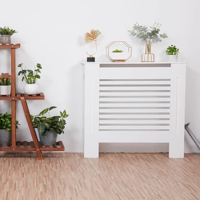 Thumbnail 2 de FATIVO High Radiator Cover 92 cm White