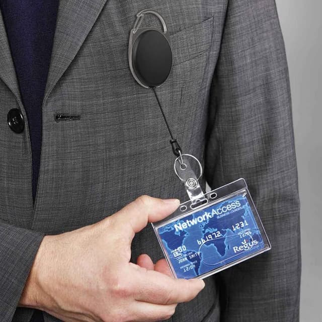 Thumbnail 6 de Vicloon einziehbarer Schlüsselanhänger (2er-Set) mit Clip und Schlüsselring – für Ausweis, Karten und Schlüssel