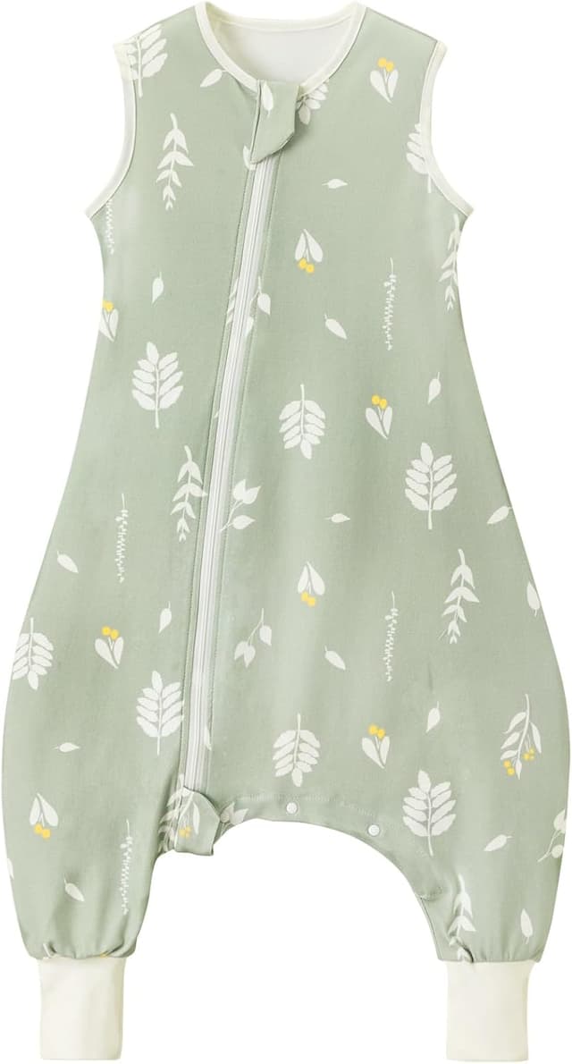 Detalle de Nivolltha Gigoteuse bébé 1 TOG 100% coton avec pieds (toute saison, printemps/automne)