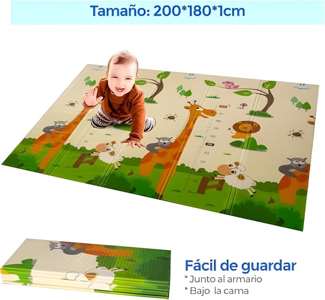 Thumbnail 3 de Edibaby Alfombra Bebé 200 x 180 cm 📋