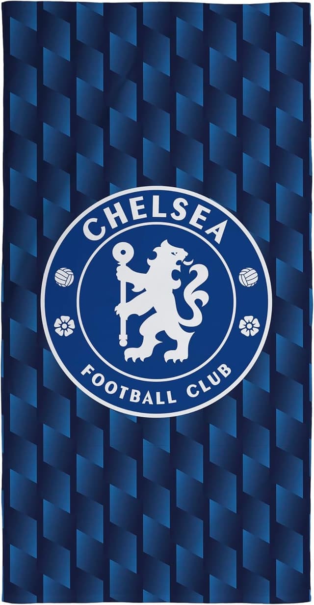 Imagen de Serviette officielle Chelsea FC 75×150 cm 🏖 en OfertitasTOP
