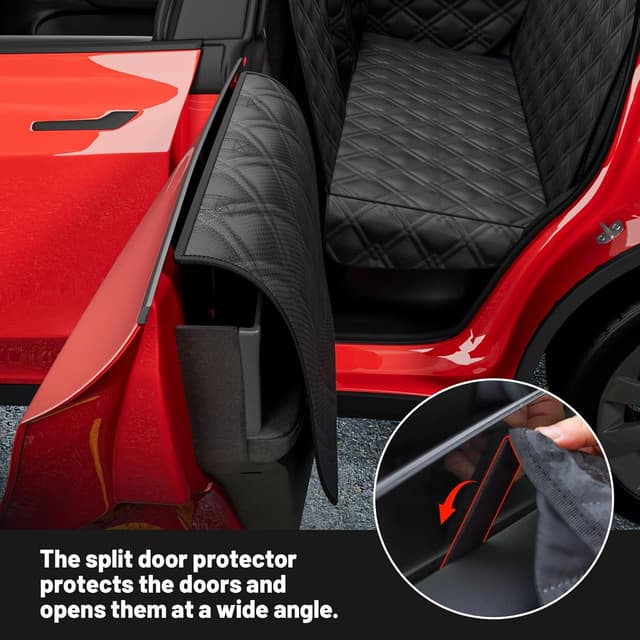 Detalle de Tesla Model Y 2020-2025 dog seat cover