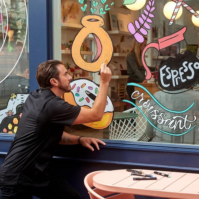 Thumbnail 3 de Sharpie Rotuladores acrílicos creativos 12 unidades 🎨