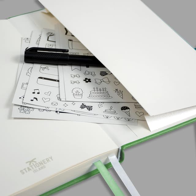 Thumbnail 6 de STATIONERY ISLAND Carnet A5 pointillé citrin — 180 pages sur papier 120 g/m²