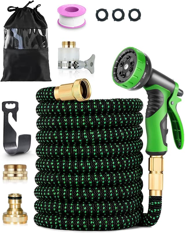 Imagen de Expandable Garden Hose 45M 10‑Pattern Spray en OfertitasTOP