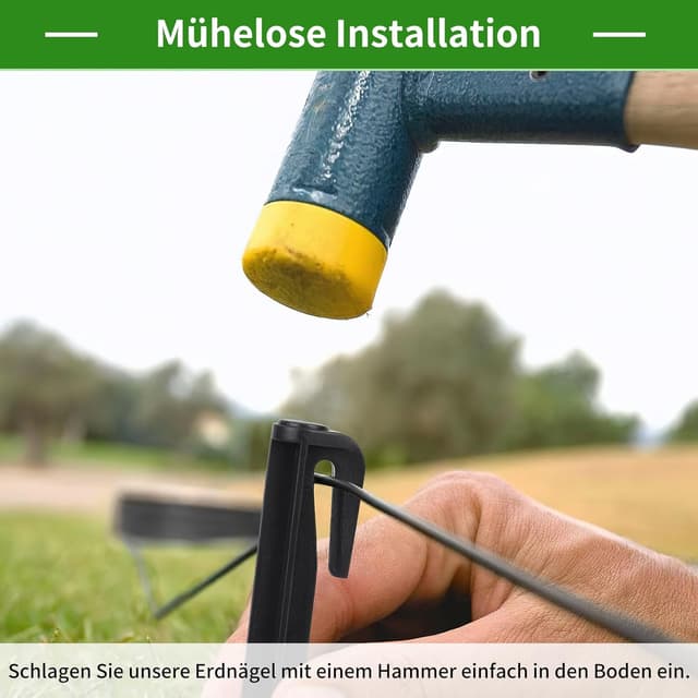 Detalle 1 de HAUSPROFI 400er-Set Erdnägel für 0,1 bis 4 mm