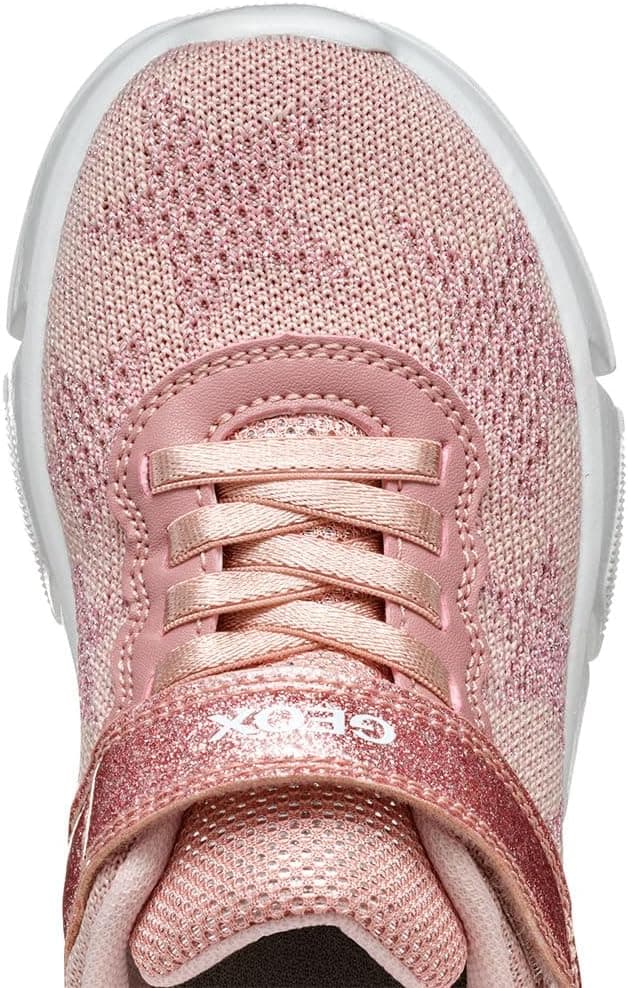 Detalle de Geox Mädchen J Aril Girl BSneaker – leichte Sneaker für bequemes An- und Ausziehen