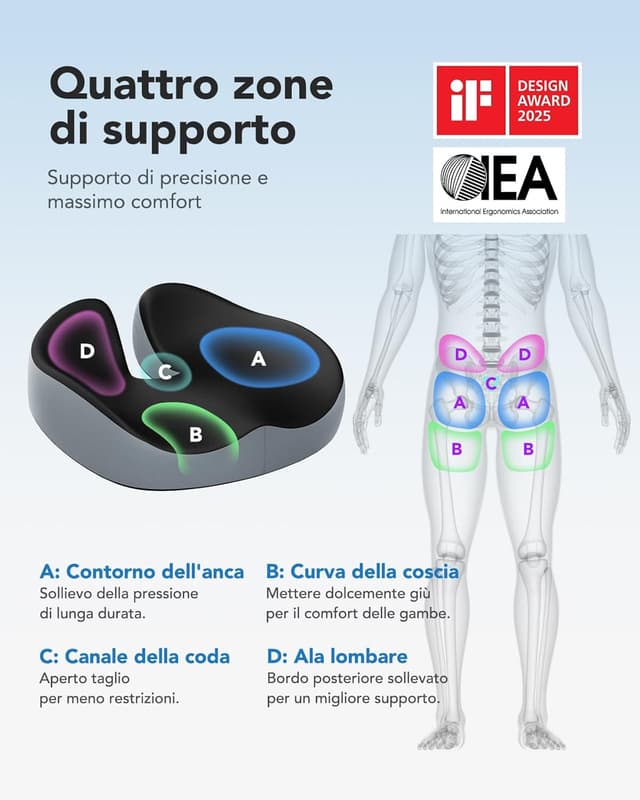 Thumbnail 2 de HUANUO cuscino per sedia extra‑grande 20%