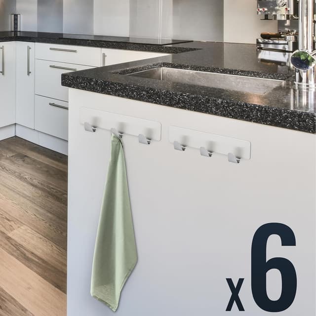 Thumbnail 5 de RICOO MH020-6 crochet mural 12 x 3 cm