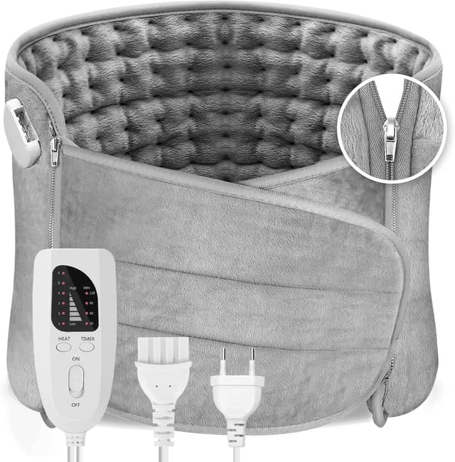 Detalle de AOROY Manta eléctrica 126x30 cm 75W