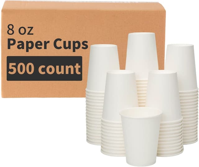 Detalle de RACETOP 8 oz Disposable Paper Cups