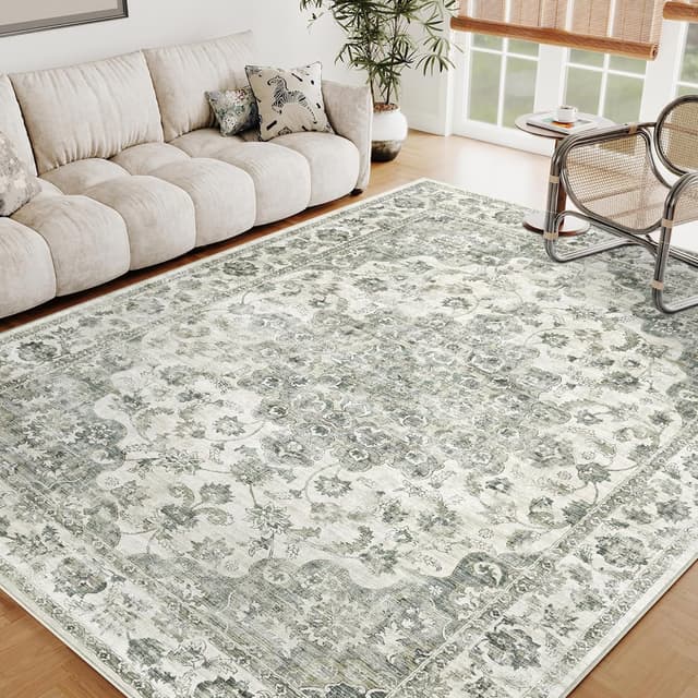 Detalle 1 de Vintage area rug 160x230cm for indoor use
