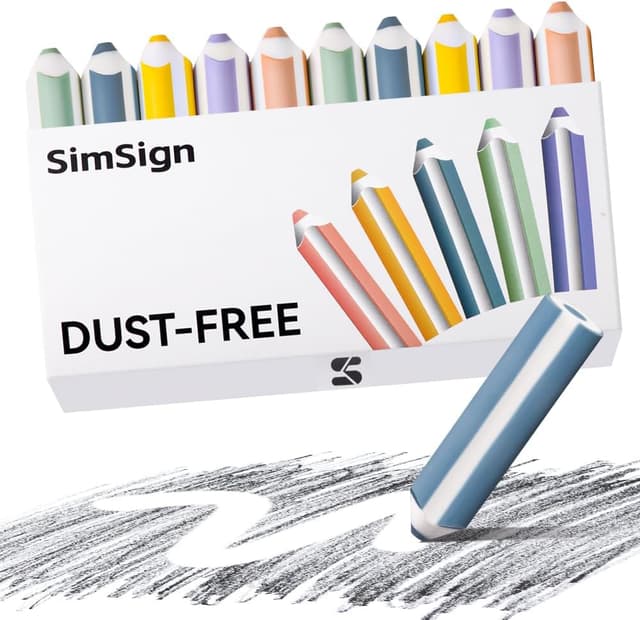 Detalle de SimSign Pencil-Shaped Eraser 10-pack