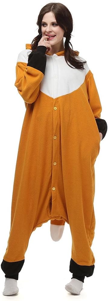 Detalle de BGOKTA Pigiama Animali Donna/Adulto Monopezzo Festival 48 in pile polare