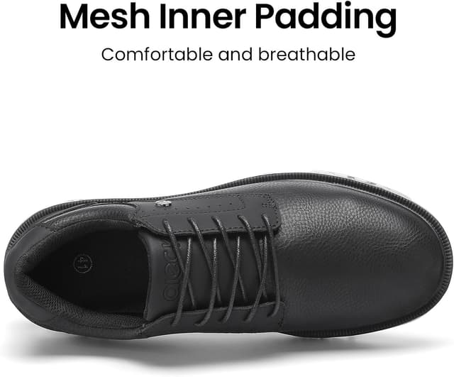 Thumbnail 5 de KESCOO Mens Golf Shoes Water Resistant Spiked