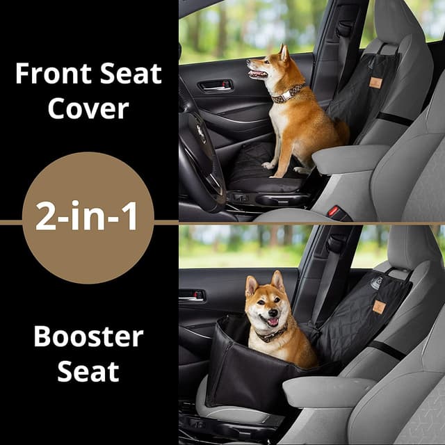 Thumbnail 1 de AMZPET 2-in-1 Front Dog Seat Cover 47cm
