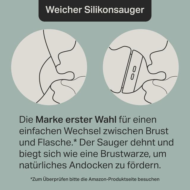 Thumbnail 6 de Tommee Tippee Advanced Anti-Kolik Starterset mit 150-ml- & 260-ml-Flaschen und Langsamsaugern