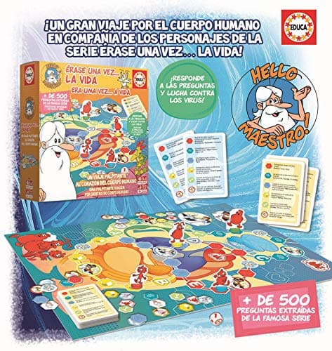 Detalle de Educa Érase una Vez La Vida — juego familiar 500 preguntas 🎲