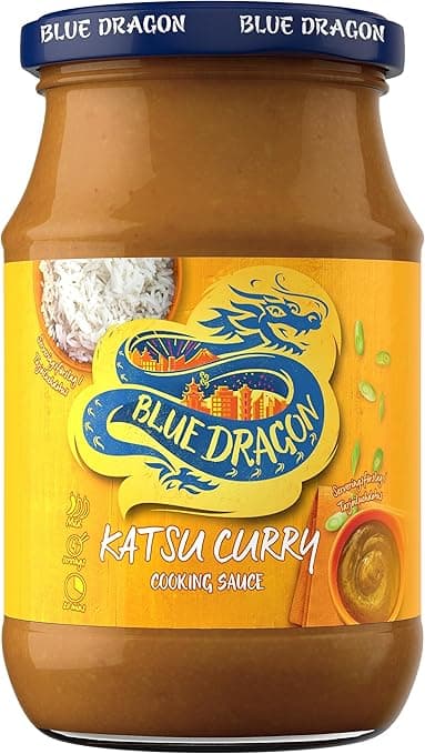 Imagen de Blue Dragon - Salsa Oriental y Curry Suave con Mango y Especias 🍱 en OfertitasTOP