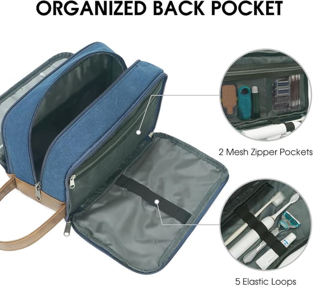 Detalle 2 de WANDF Kulturtasche Reise 25×13×16 cm