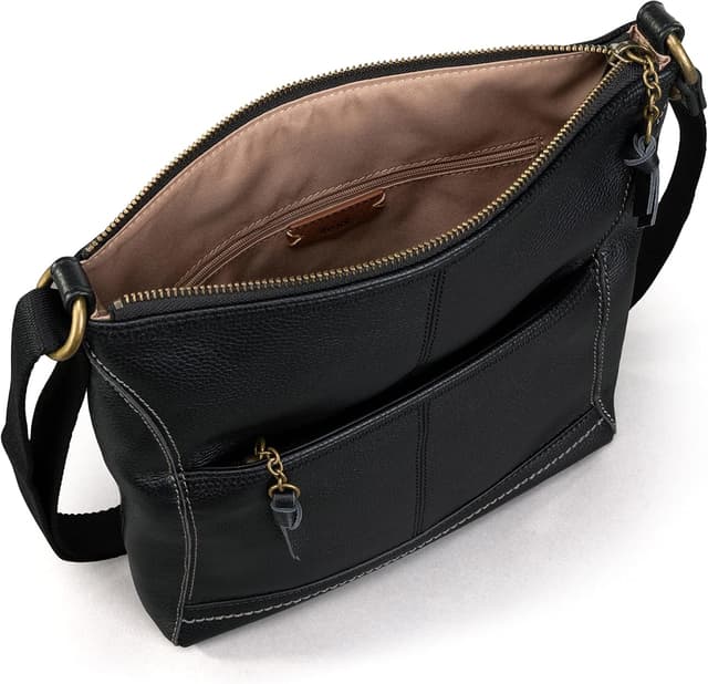 Detalle 2 de The Sak Iris Leather Crossbody Purse (Women's Crossbody Handbag) for Everyday & Travel
