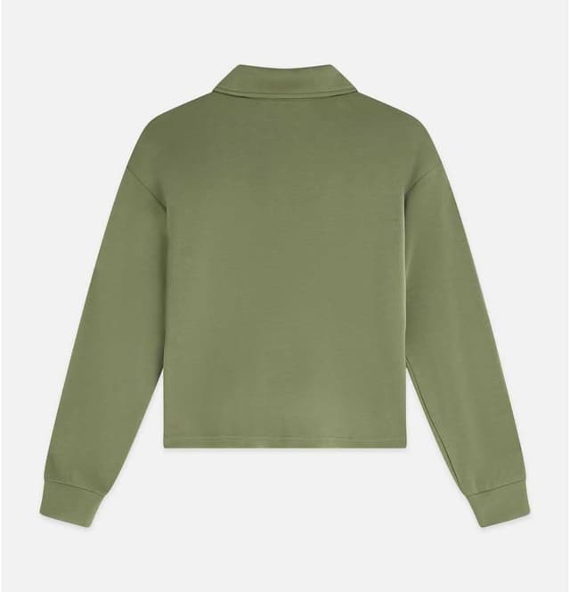 Detalle de Scotch & Soda Modal Utility Sweatshirt pour femme – maillot de survêtement confortable