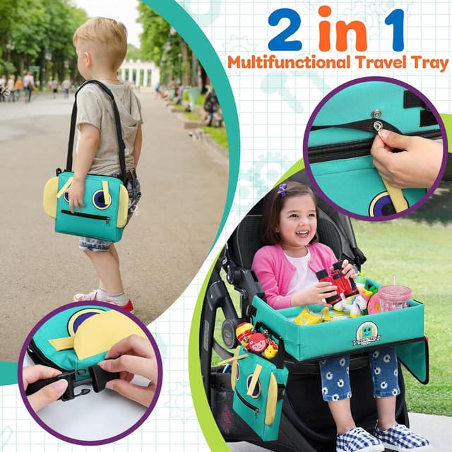 Thumbnail 1 de COOLJOY Toddler Car Seat Travel Tray