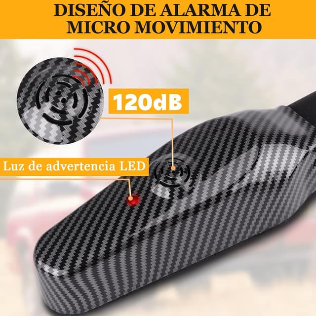 Thumbnail 2 de Tevlaphee Antirrobo Coche con Alarma 120dB