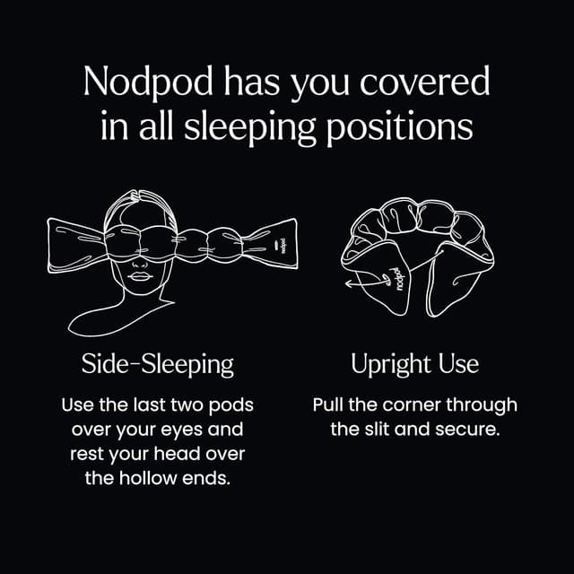 Detalle 1 de nodpod Gentle Pressure Sleep Mask for restful sleep