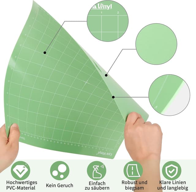 Thumbnail 3 de Lya Vinyl Schneidematte 30,5×30,5 cm – 4er Set