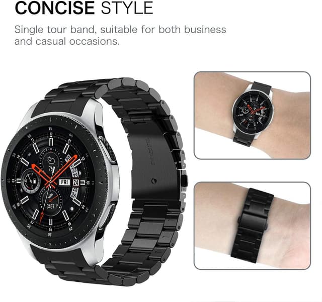 Detalle 1 de V-MORO Armband für Apple Watch 44 mm schwarz