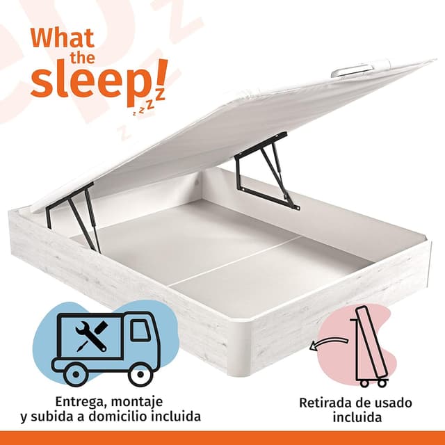 Thumbnail 5 de What The Sleep Canapé abatible 135x190🛏️, 6 Colores, Montaje y Retirada