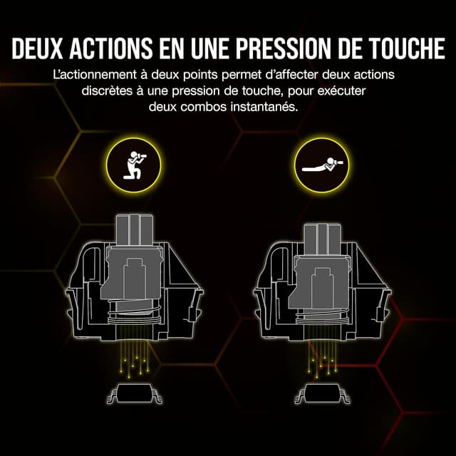 Thumbnail 4 de Corsair K70 Max RGB Clavier magnétique MGX