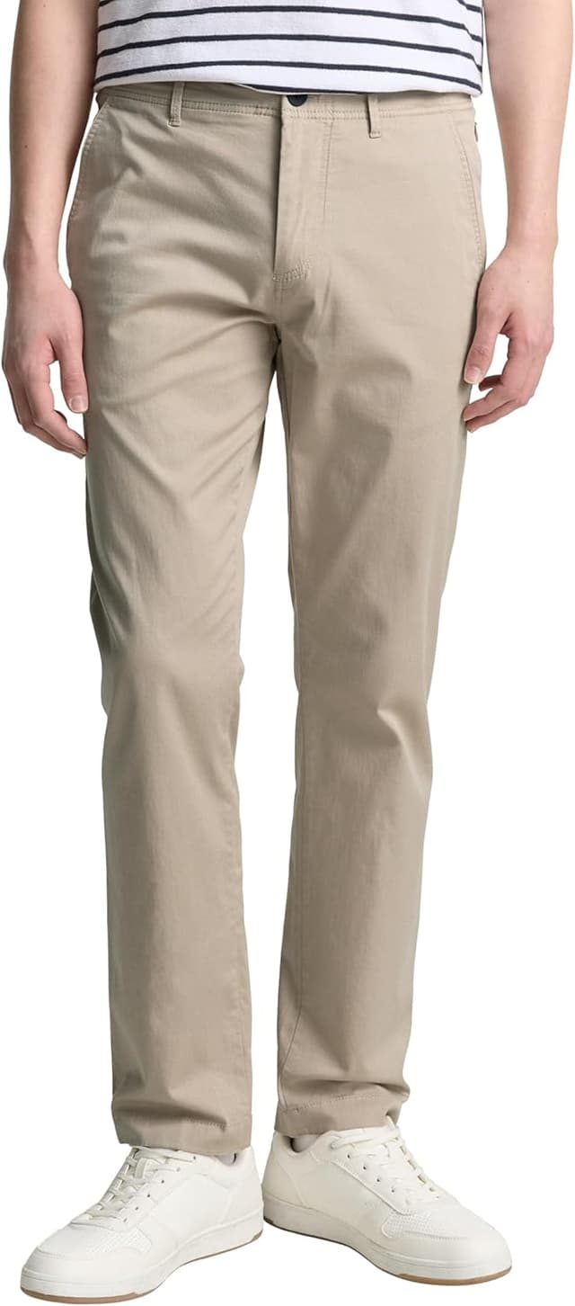 Detalle de TOM TAILOR Pantaloni Regular da Uomo: comfort quotidiano con vestibilità comoda