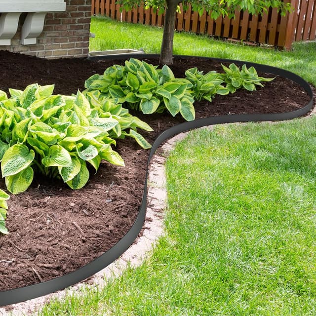 Thumbnail 6 de Velway Borde de jardín flexible 20 m 5 cm Negro