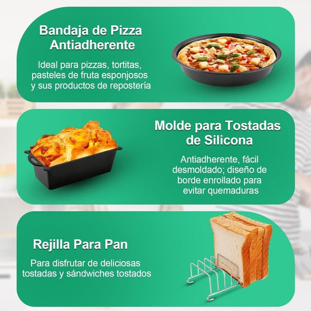 Thumbnail 3 de Molde silicona para COSORI Turbo Tower Pro 10.8L