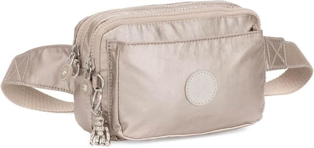 Detalle 2 de Kipling Abanu Multi bandolera pequeña convertible — Metallic Glow